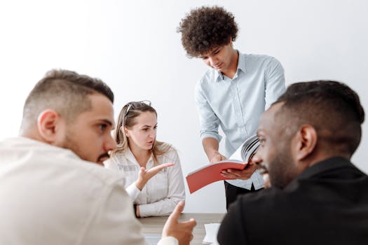 young professional enjoying a stress-free work environment