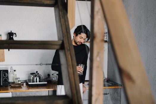 person practicing mindfulness at work