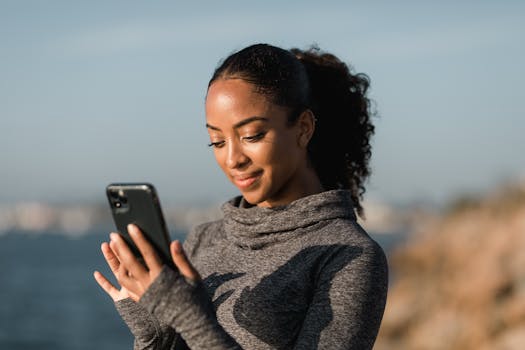 happy young adult enjoying self-care