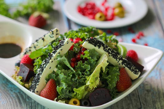 colorful plate of fruits and vegetables