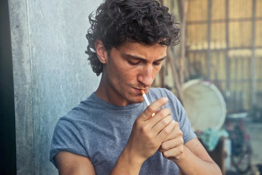 A young adult volunteering at a local shelter