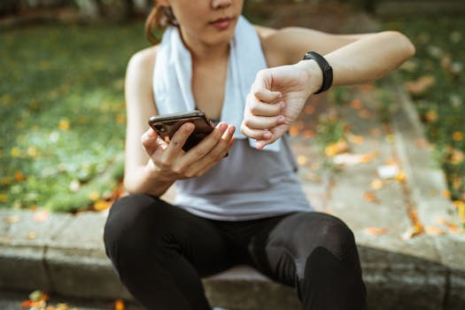 a smartphone with a mood tracker app